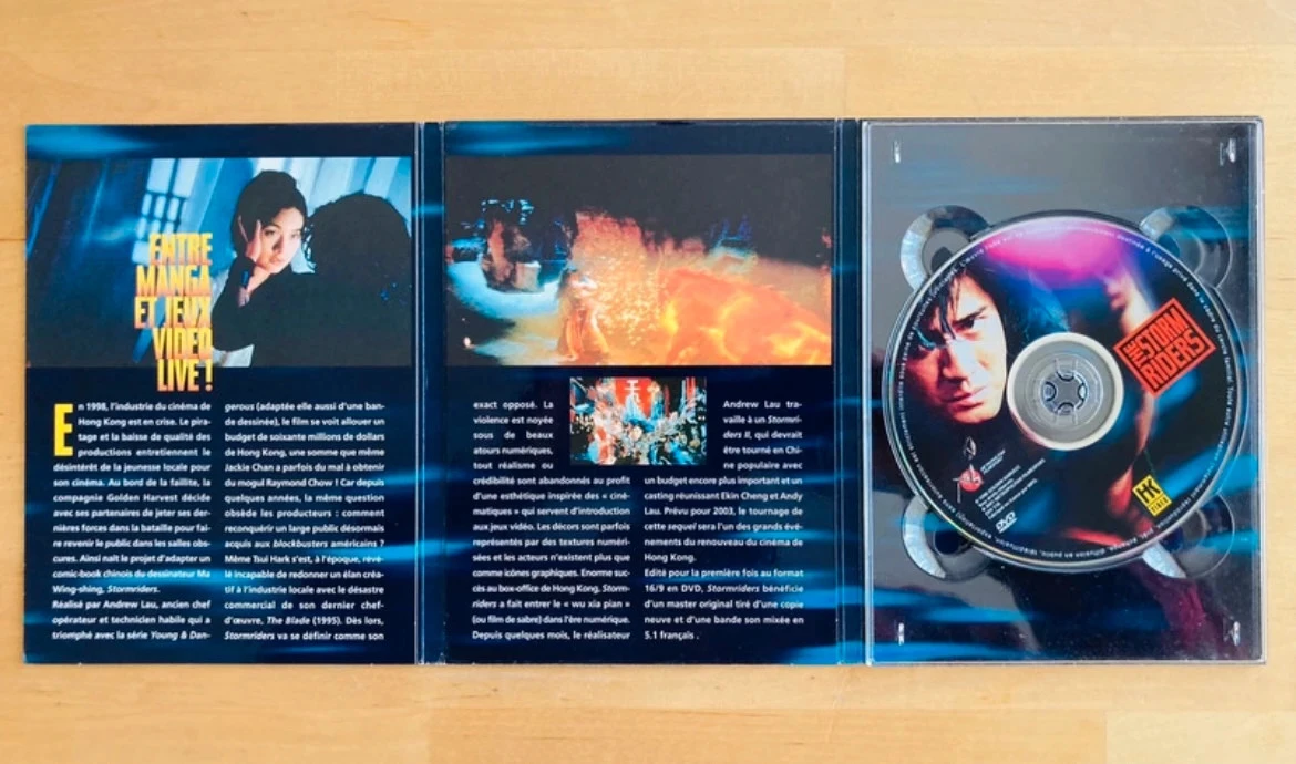 Caja de DVD The Storm Riders edición coleccionista limitada. – photo 4